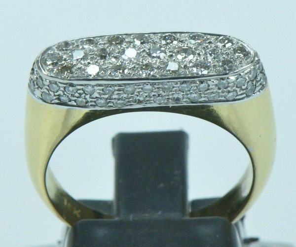 Schöner Damen Ring mit Diamanten in 750er Gold